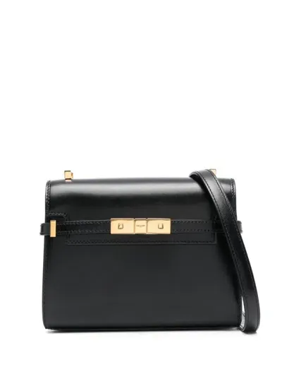 Saint Laurent Baby Manhattan Bags In Black