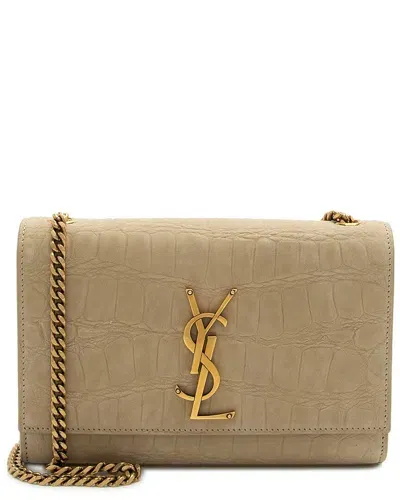 Saint Laurent Kate Schultertasche In Green