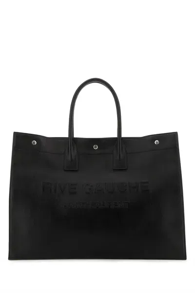 Saint Laurent Black Nappa Leather Handbag