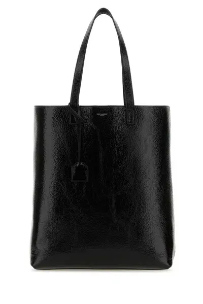 Saint Laurent Bold Tote Bag In Black