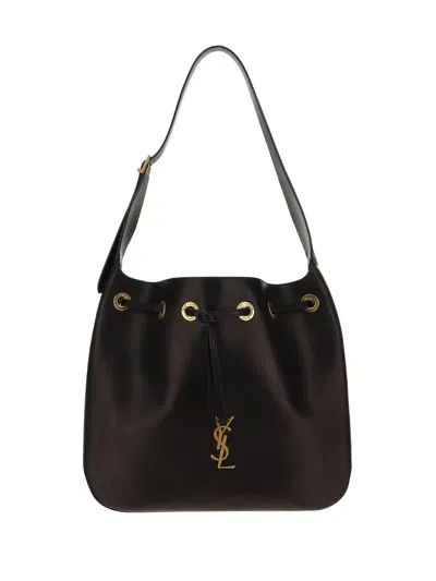 Saint Laurent Borsa A Tracolla Paris In Black