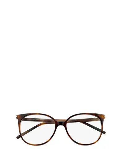 Saint Laurent Eyewear Eyeglasses In Brown