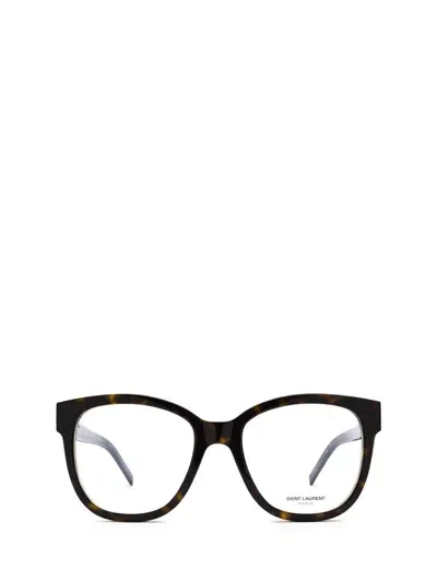 Saint Laurent Eyewear Eyeglasses In Gray