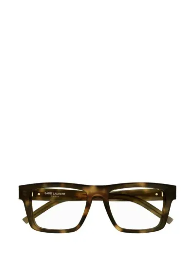 Saint Laurent Eyewear Eyeglasses In Brown