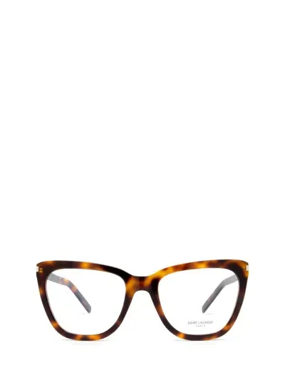 Saint Laurent Eyewear Eyeglasses In Brown