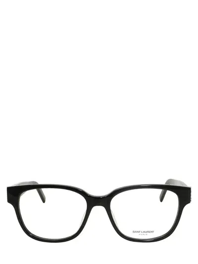 Saint Laurent Eyewear Eyeglasses In Shiny Black