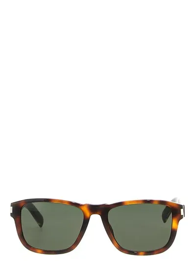 Saint Laurent Eyewear Rectangular Frame Sunglasses In Multi