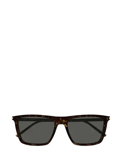 Saint Laurent Eyewear Sunglasses In Brown