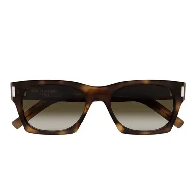 Saint Laurent Eyewear Sunglasses In Havana