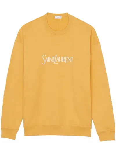 Saint Laurent Felpa  In Yellow