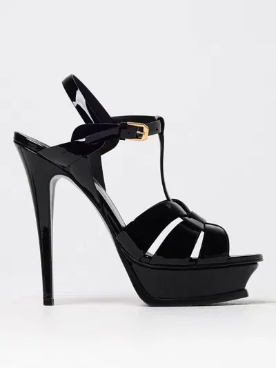 Saint Laurent Heeled Sandals  Woman Color Black