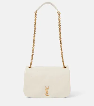 Saint Laurent Mini Jamie 4.3 Shoulder Bag In White