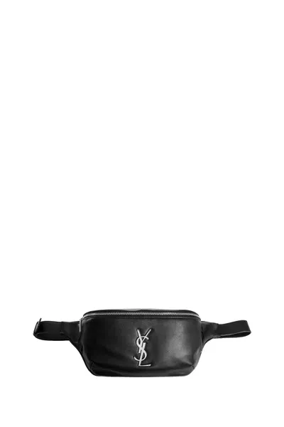 Saint Laurent Man Black Fanny Packs