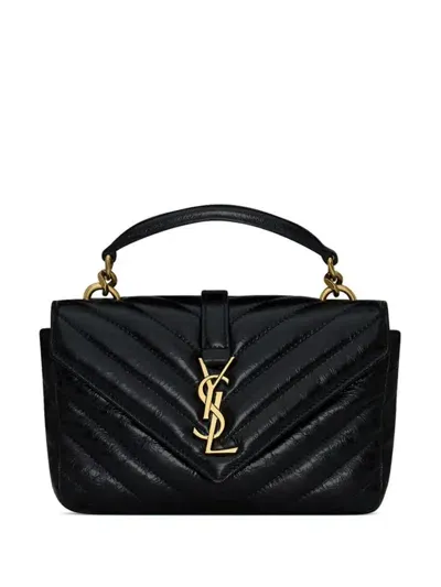 Saint Laurent Mono Olympia Wallet Bags In Black