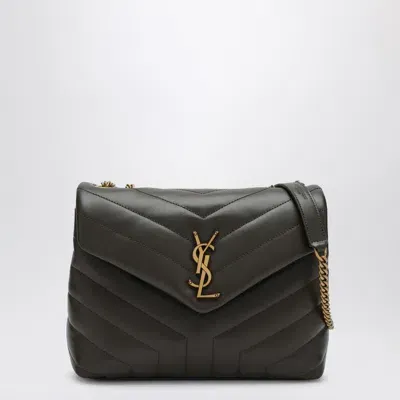 Saint Laurent Moss Green Small Ysl Loulou Bag