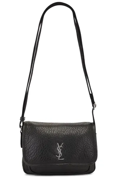 Saint Laurent Niki Small Messenger In Nero