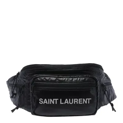 Saint Laurent Nuxx Crossbody Bag In Black