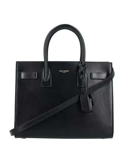 Saint Laurent Sac De Jour Baby Tote Bag In Black