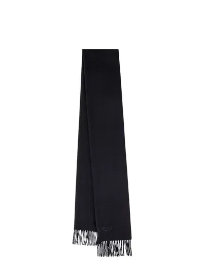 Saint Laurent Scarf In Black