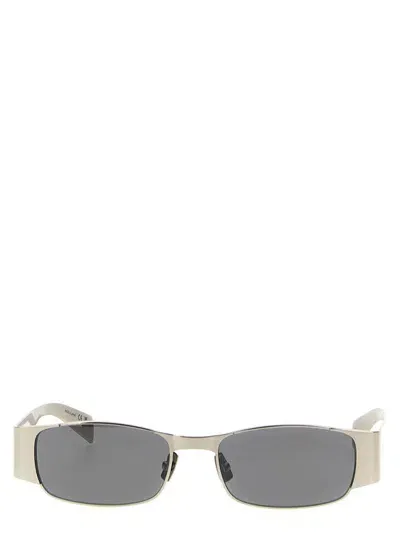 Saint Laurent 'sl 738' Sunglasses In Silver