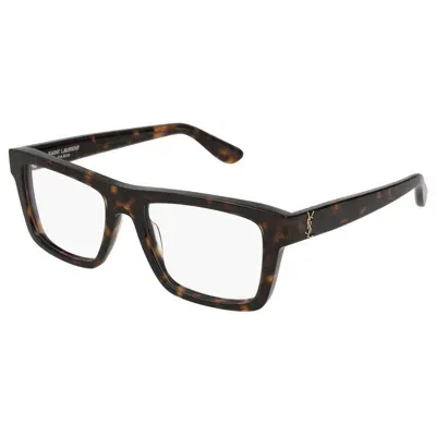 Saint Laurent Sl M10012 Havana Havana Transpa