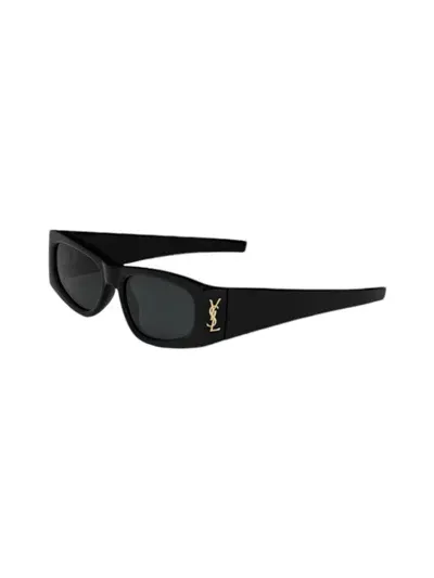 Saint Laurent Sl M140 Sunglasses In Black