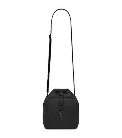 Saint Laurent Small Niki Bucket Bag In Black