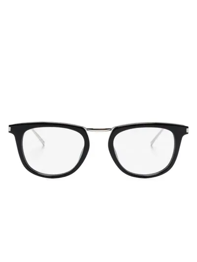 Saint Laurent Square-frame Glasses In Black