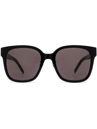 Saint Laurent Square-frame Sunglasses In Black