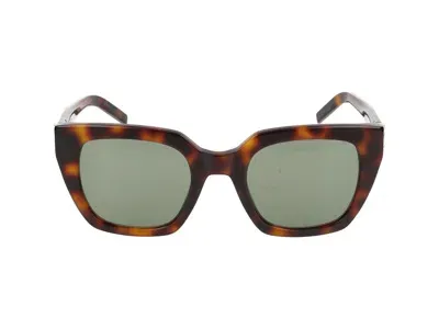 Saint Laurent Sunglasses In Havana Havana Green