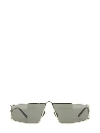 Saint Laurent Sunglasses Sl 606 In Silver