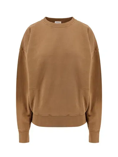 Saint Laurent Sweatshirt In Brown