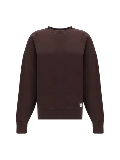 Saint Laurent Sweatshirt In Taupe Glace