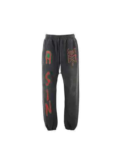 Saint Michael Mx6 Sweatpant In Grey