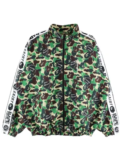 Saint Mxxxxxx Camouflage-print Bomber Jacket