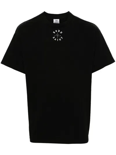 Saint Mxxxxxx Logo Cotton T-shirt In Black