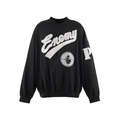 Saint Mxxxxxx Saint Enemy Pullover In Black