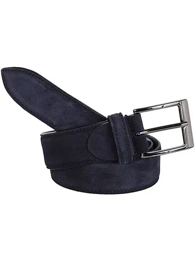 Sait Man Belt In Blue