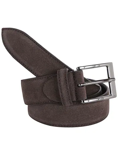 Sait Man Belt In Brown