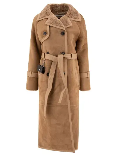 Saks Potts Alexa Coats Beige