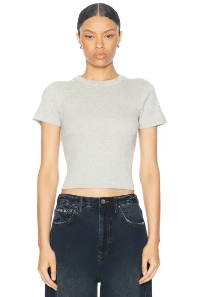 Saks Potts Uma T-shirt In Grey Melange