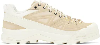 Salomon Off-white & Beige X-alp Leather Sneakers