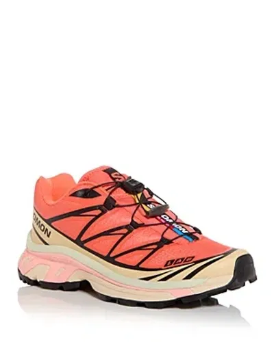 Salomon Women's Xt-6 Low Top Sneakers In Pink