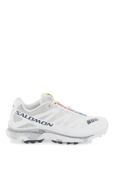 Salomon Xt-4 Og Sneakers In White Ebony Lunar Rock (white)