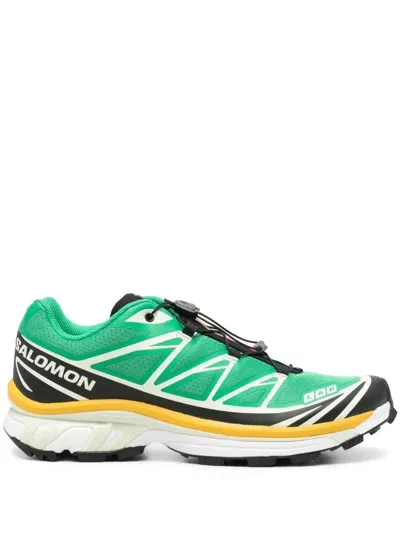 Salomon Xt-6 Sneakers In Green