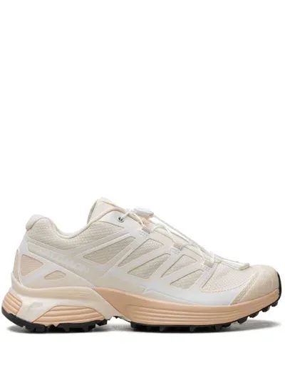 Salomon Xt-pathway "bleached Sand/hazelnut" Sneakers In Neutral