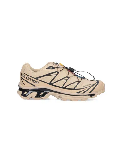 Salomon "xt6 Gtx" Sneakers In Beige