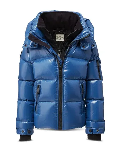 Sam Unisex Glacier Jacket - Big Kid In Ocean