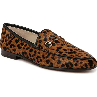 Sam Edelman Loraine Bit Loafer In Granada Tan Leopard