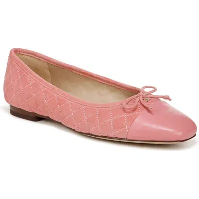 Sam Edelman Marilyn Cap Toe Ballet Flat In Mod Pink